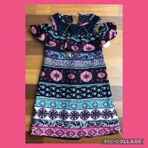 NWT Girl's dress & necklace